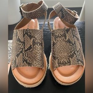 Girls Lucky Brand sandals | size 11T